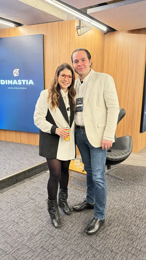 Bernardo Bardawil with Carol Pfifer